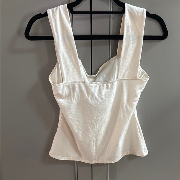 Reformation square neck tank top sz medium - Picture 3 of 4